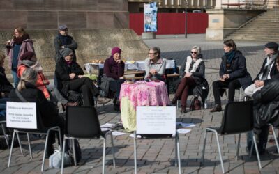 Dialog unter freiem Himmel in Potsdam