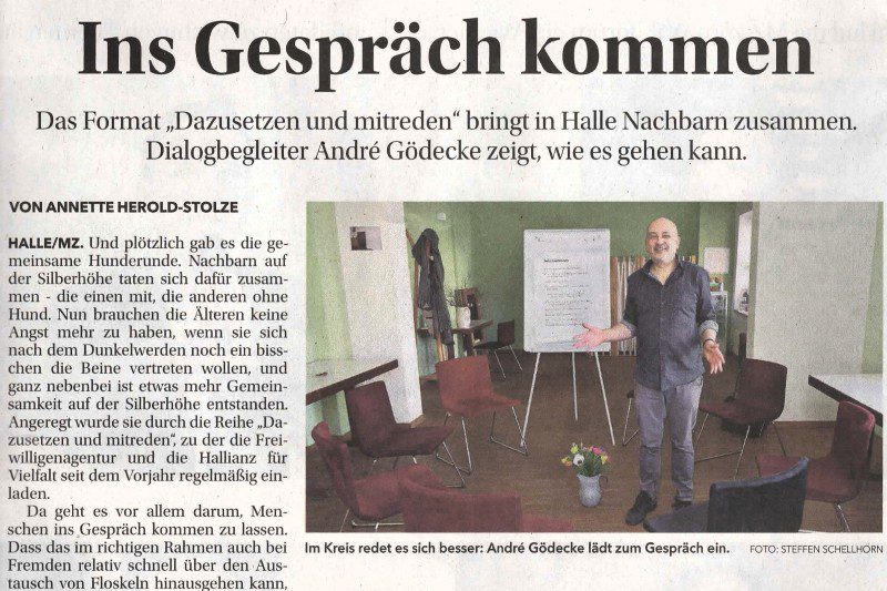 Dazusetzen & Mitreden in der MZ